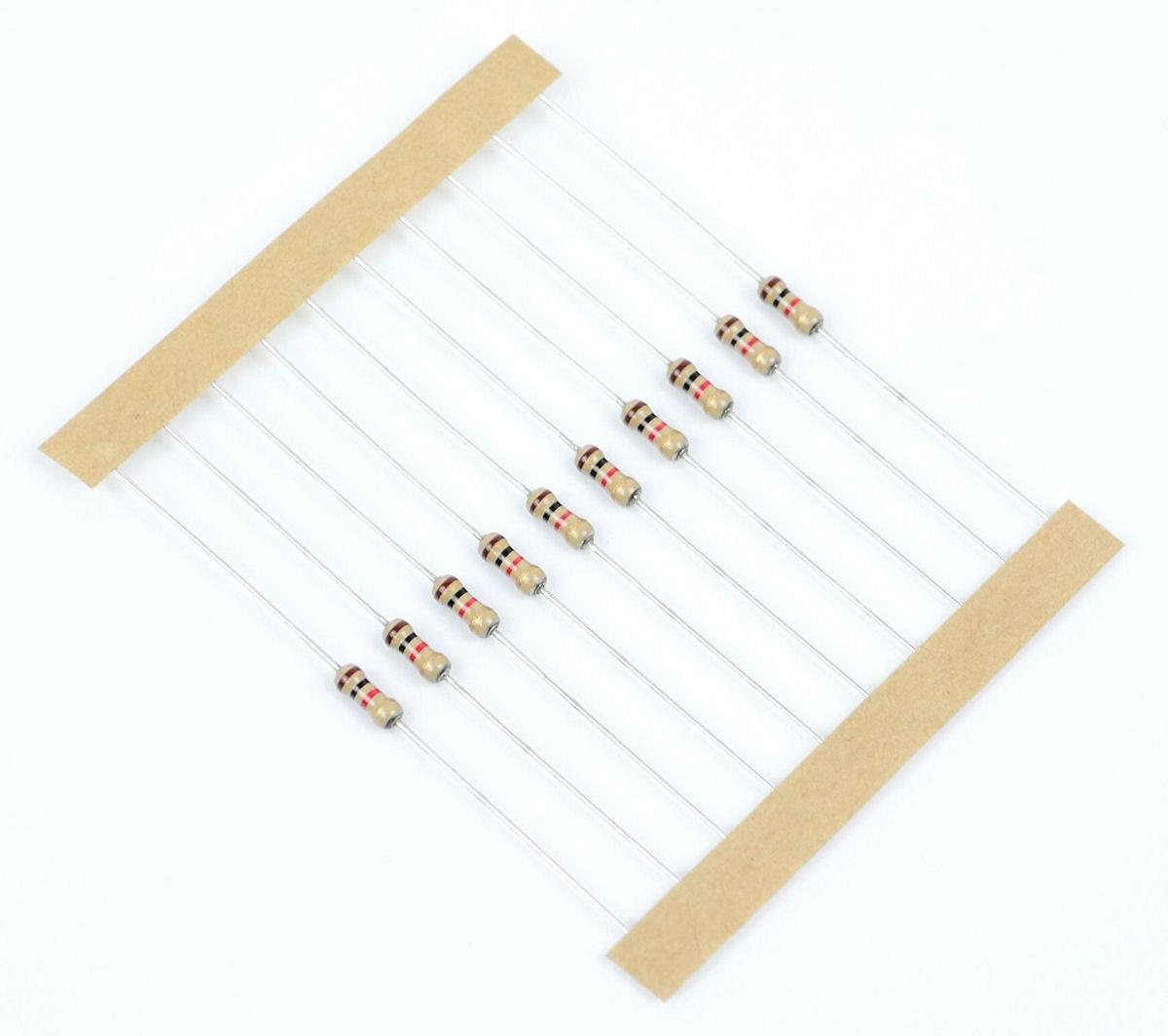 Gaugemaster Electrics Resistors 1k Ohm for LEDs (Pack of 10) GM76