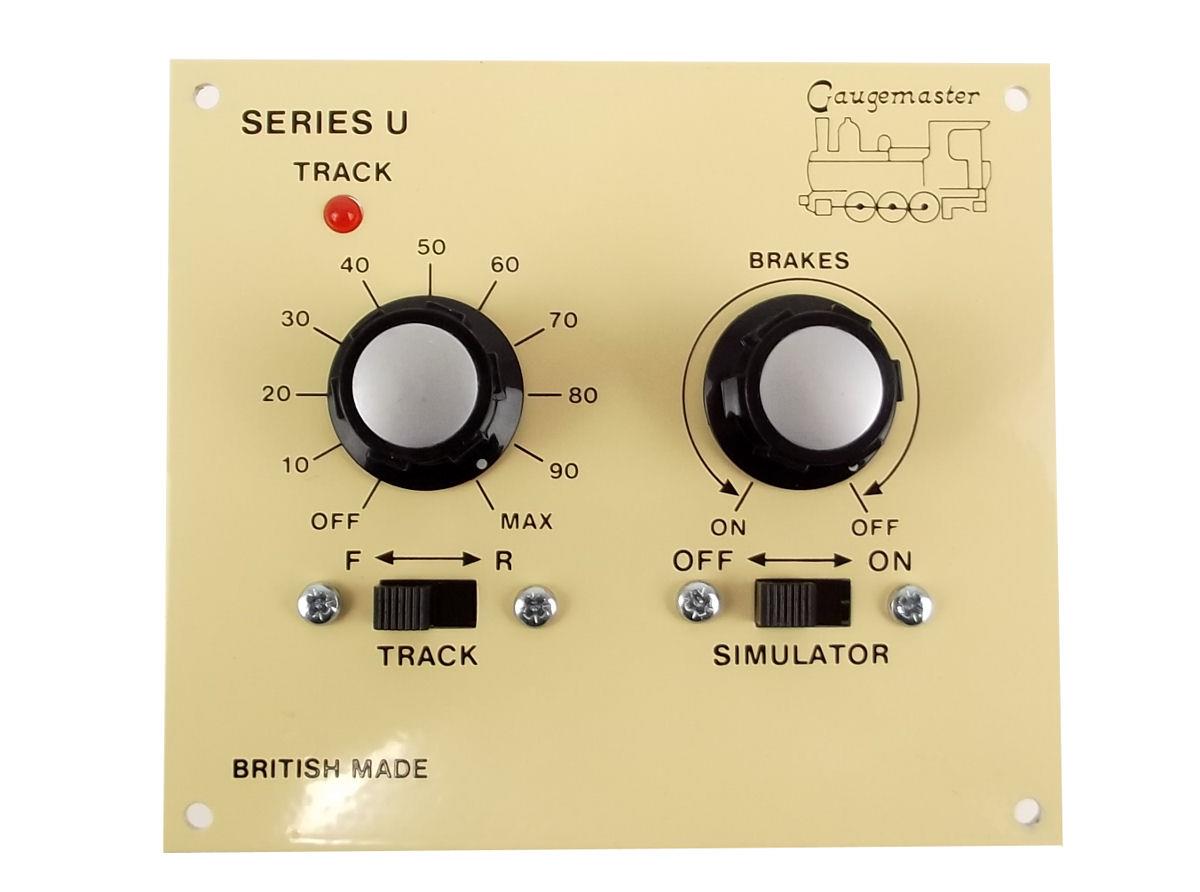 Gaugemaster Controls Single Track Panel Mounted Controller with Simulation for O GMC-UO