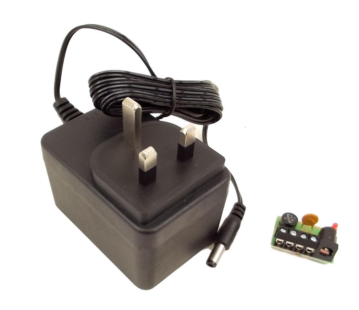 Gaugemaster Controls Wall Mounted Transformer 1 x 16v AC or 12v DC @ 0.75 Amps GMC-WM1