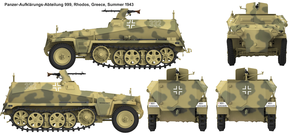 Das Werk 1/16 Sd.Kfz. 250/1 Ausf.A - DW16018