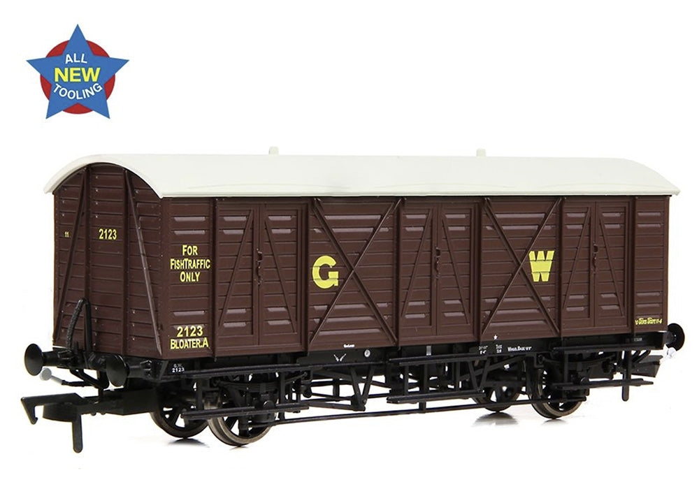 Efe Rail GWR 10t 'Bloater A' Fish Van GWR Brown (Gw) E87058