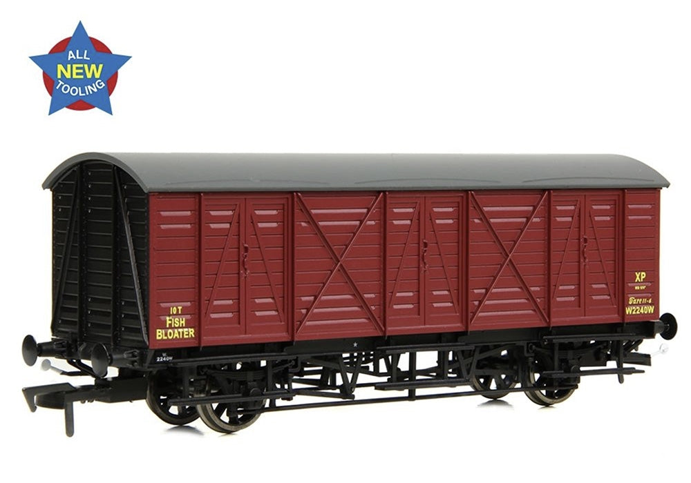 Efe Rail GWR 10t 'Bloater' Fish Van BR Crimson E87060