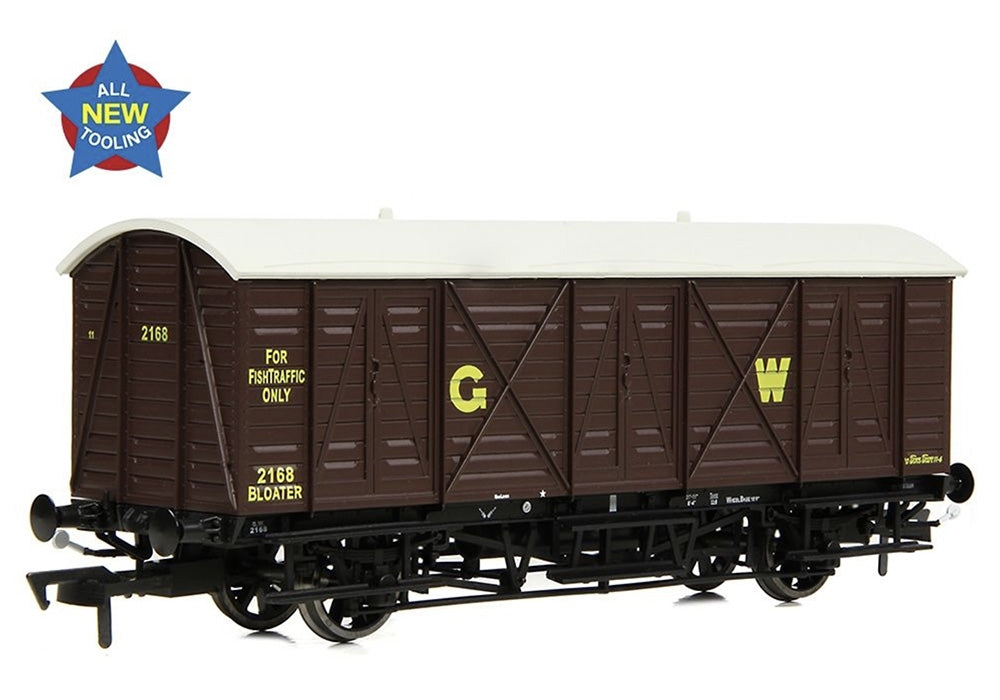 Efe Rail GWR 10t 'Bloater' Fish Van GWR Brown (Gw) E87057