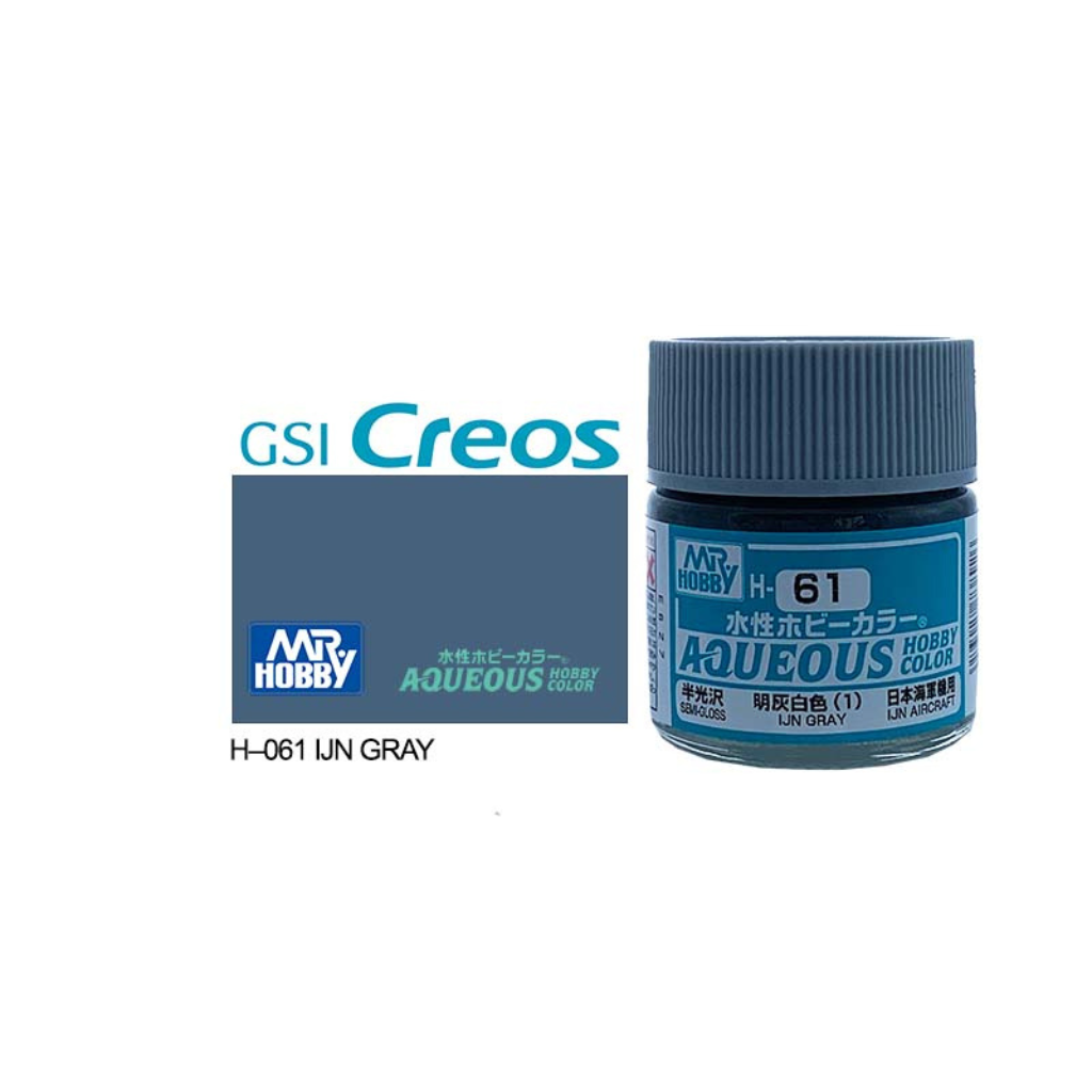 Mr Hobby Aqueous Hobby Color 10ml H-061 IJN Gray (J)