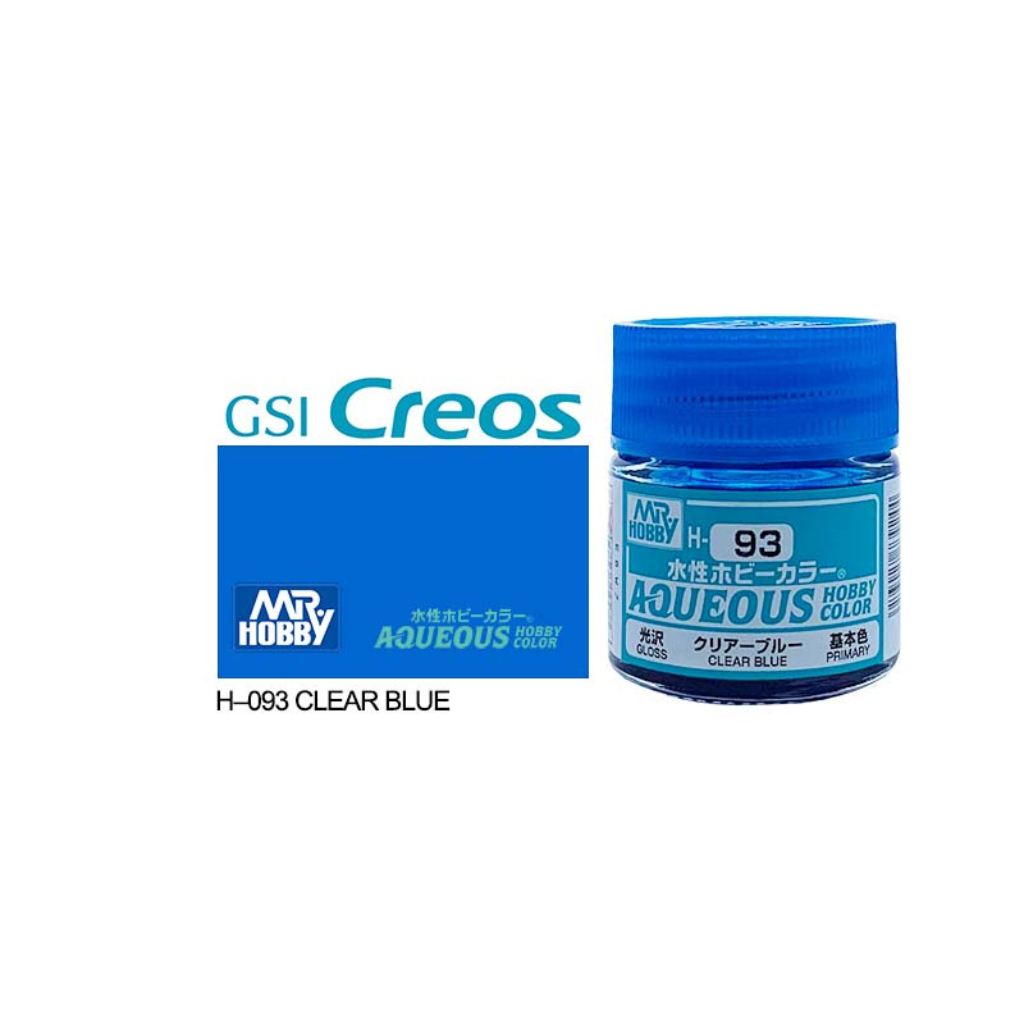 Mr Hobby Aqueous Hobby Color 10ml H-093 Clear Blue