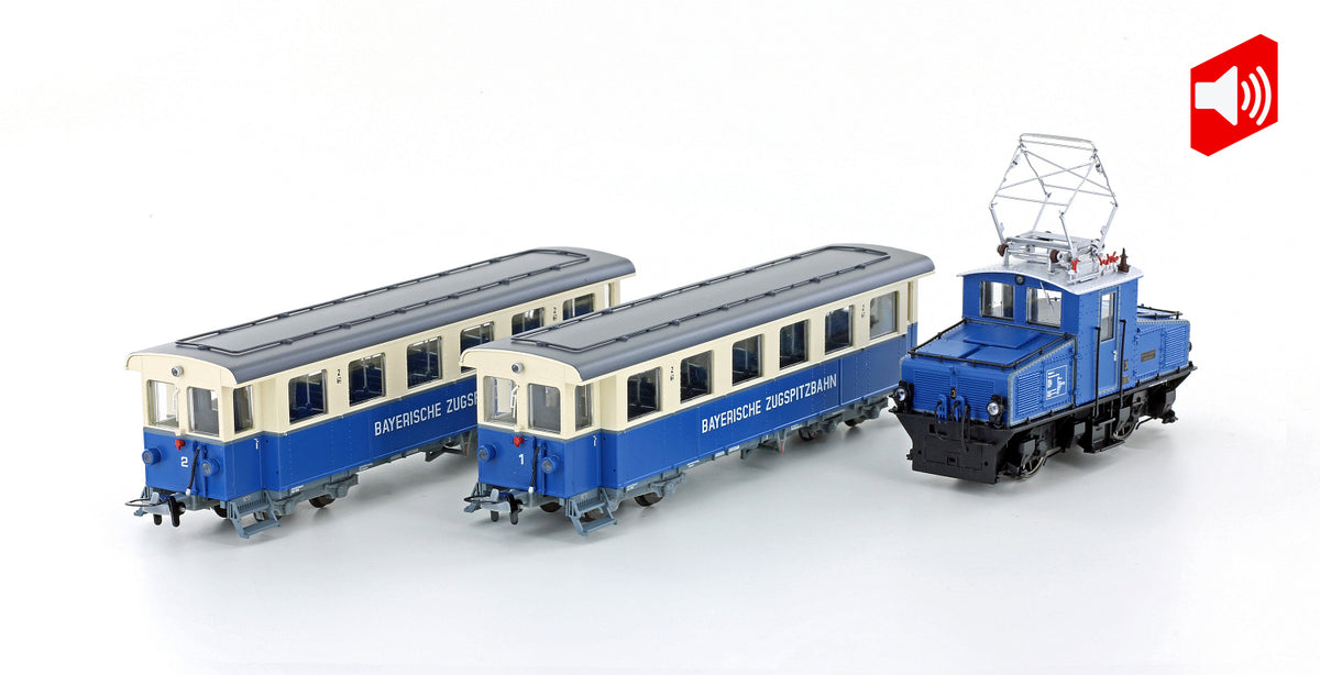 Hobbytrain Zugspitzbahn HOe AEG Electric Train Pack V (DCC-Sound) H43106S