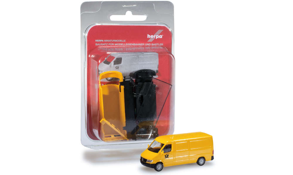 Herpa Minikit MB Sprinter Van Post HA012577