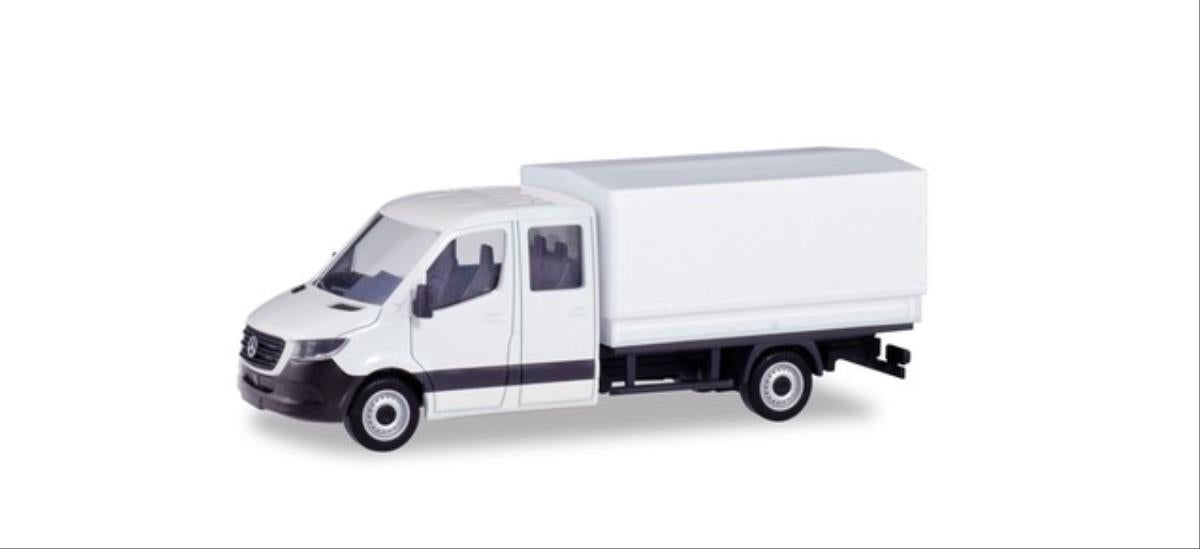 Herpa Minikit MB Sprinter Box Van White HA013499