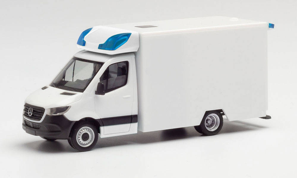 Herpa Minikit MB Sprinter &#39;18 Ambulance White HA013826