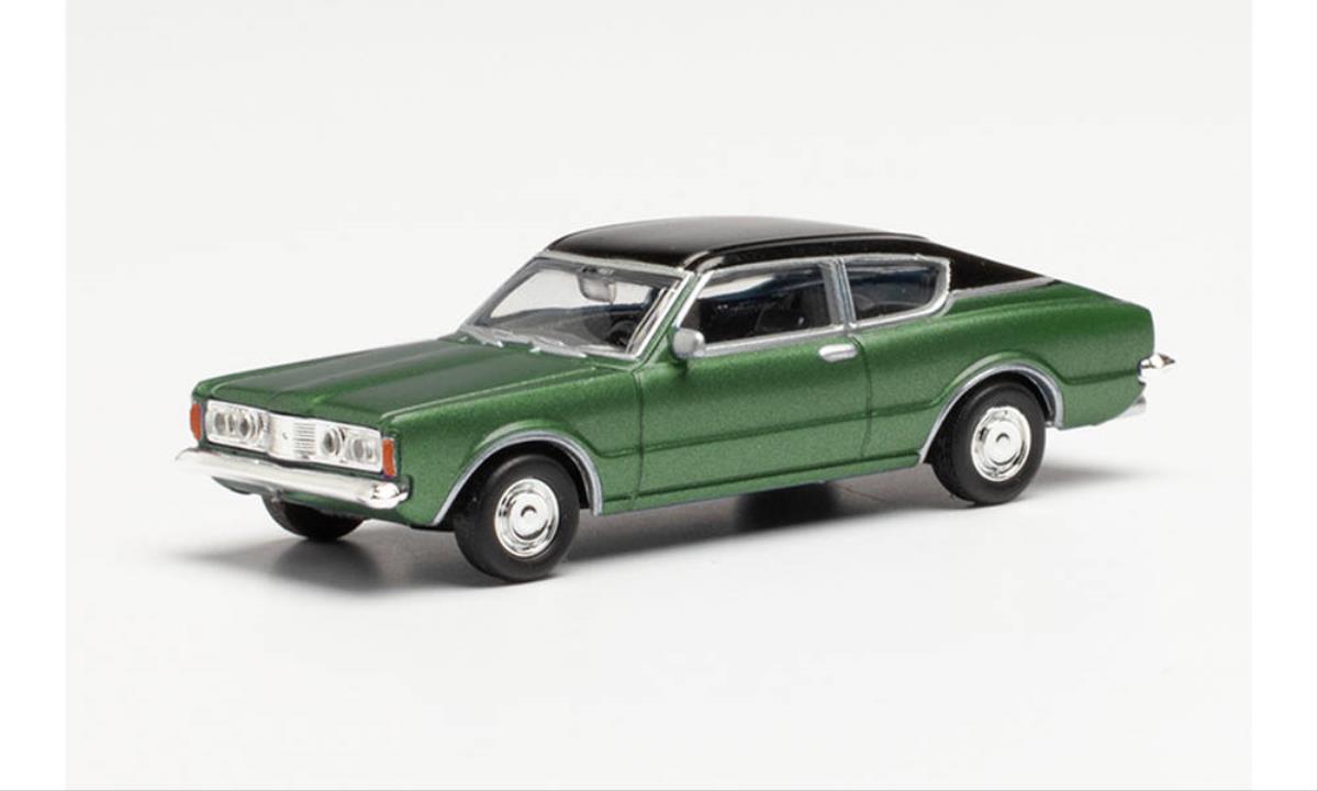 Herpa Ford Taunus Coupe (Knudsen) Dark Green Metallic HA033398-002