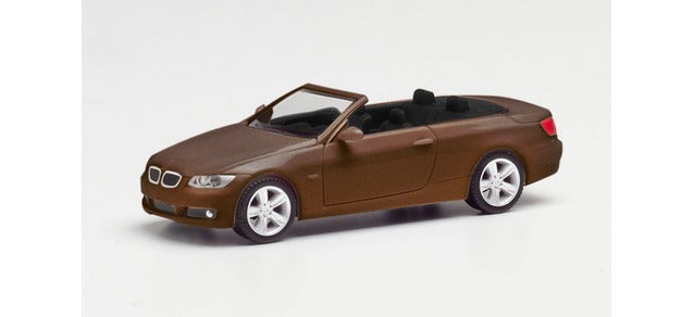 Herpa BMW 3 Series Cabriolet Metallic Marrakesh Brown HA033763-002