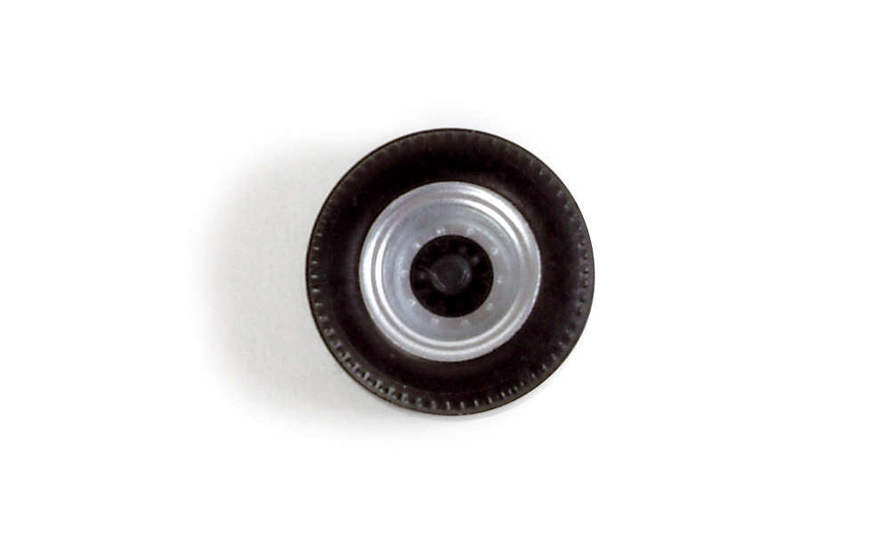 Herpa Wheelset for Semitrailers Silver/Black HA053020