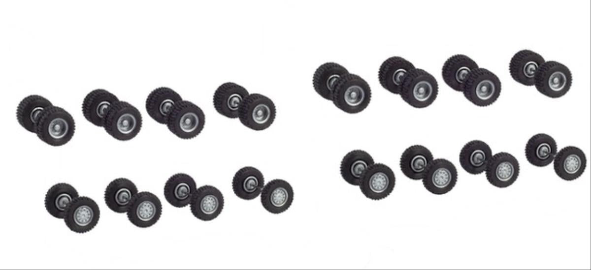 Herpa Wheelsets Off Road Tyres (8) HA054089