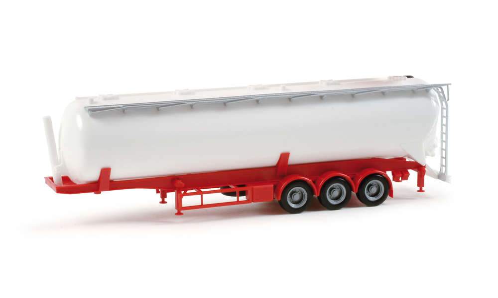 Herpa Feldbinder Silo Trailer 60m3 White HA075824