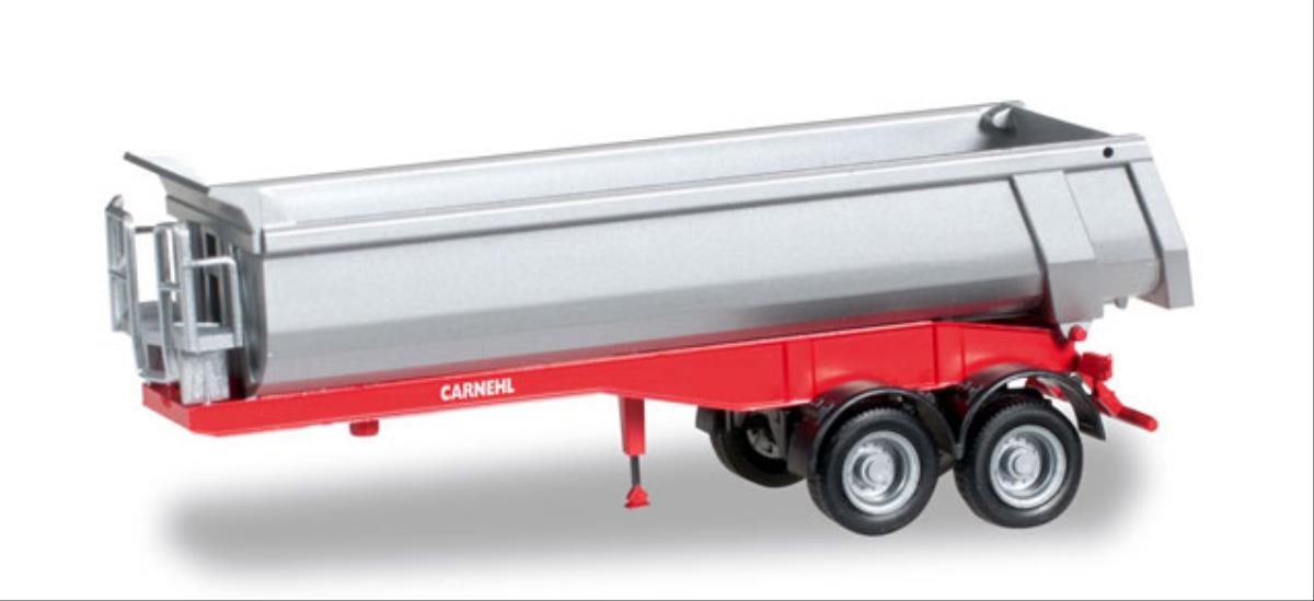 Herpa Carnehl Rough Trough Trailer 2a Red HA076036-002
