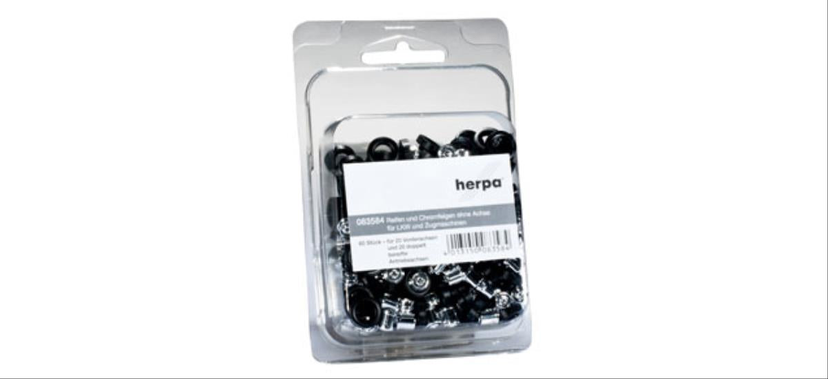 Herpa Chrome Rims w/Tyres for Trucks/Tractors HA083584