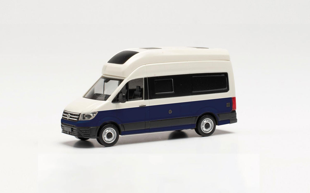 Herpa VW Crafter Grand California Candy White/Deep Ocean Blue HA096294-002