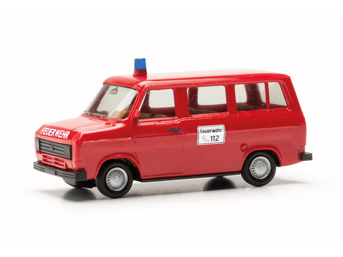 Herpa Basic Ford Transit Bus MTW Feuerwehr HA097635