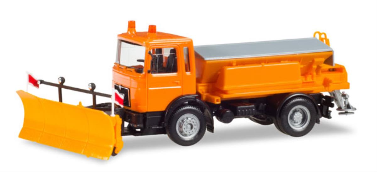 Herpa Basic MAN F8 Snowplough Municipal Vehicle HA309547
