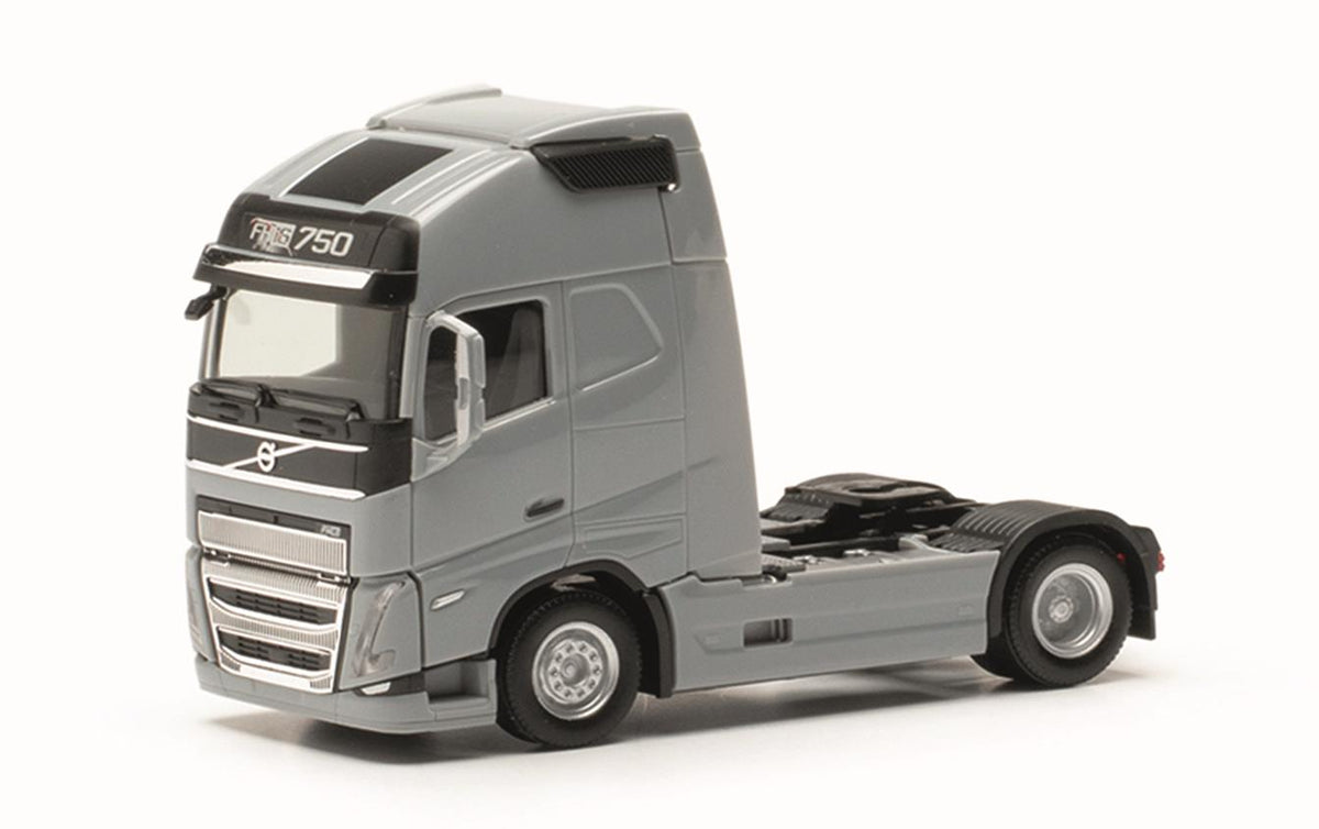 Herpa Volvo FH 16 GI. XL 2020 2 Axle Tractor Unit Silver Grey HA313353-003