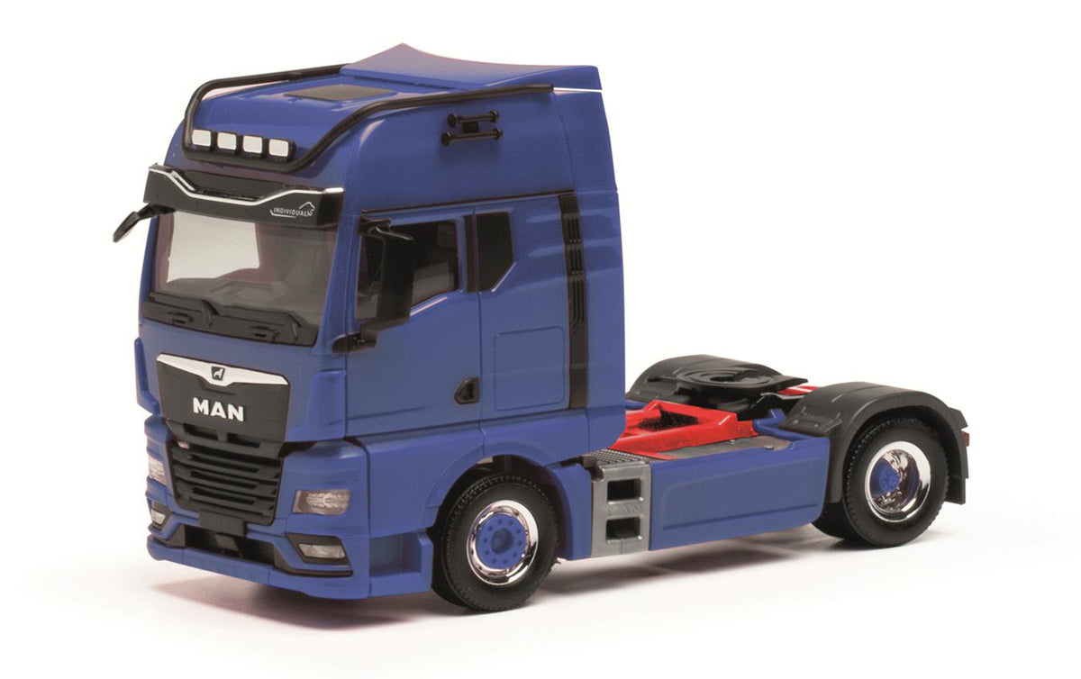 Herpa MAN TGX GX 2 Axle Tractor Unit Blue HA313711-003