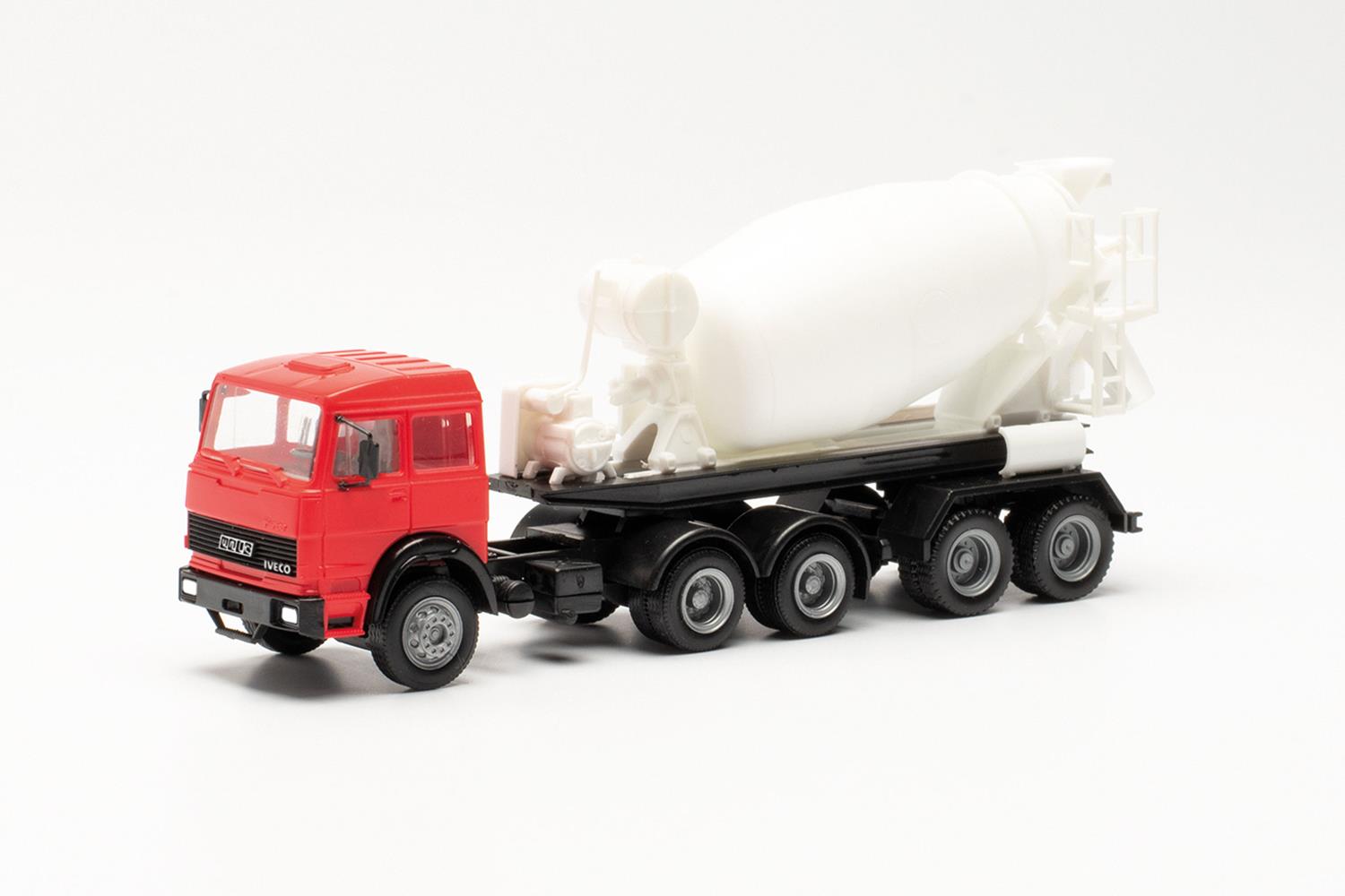 Herpa Basic Iveco Unic Concrete Mixer Red/White HA315630