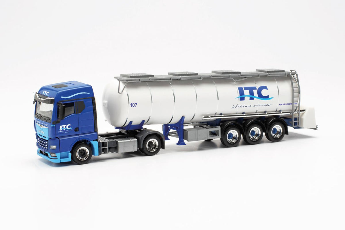 Herpa MAN TGX GM Chrome Truck Semitrailer ITC HA316064