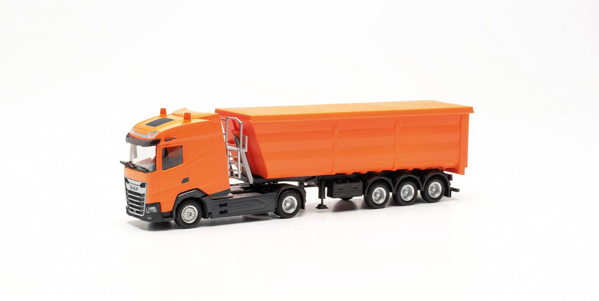 Herpa DAF XG Dump Semitrailer Municipal Orange HA316941