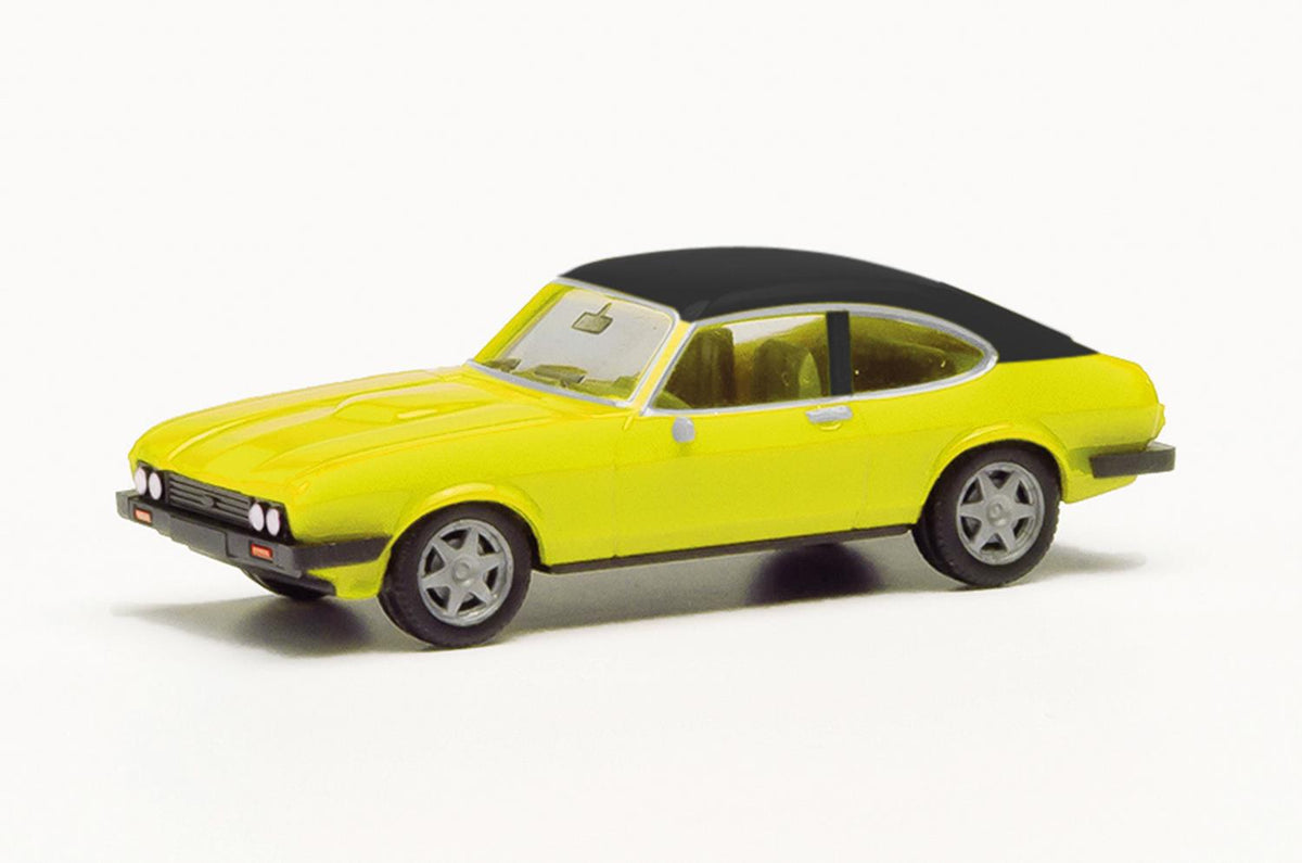 Herpa Ford Capri Mk2 Daytona Yellow HA420570-002