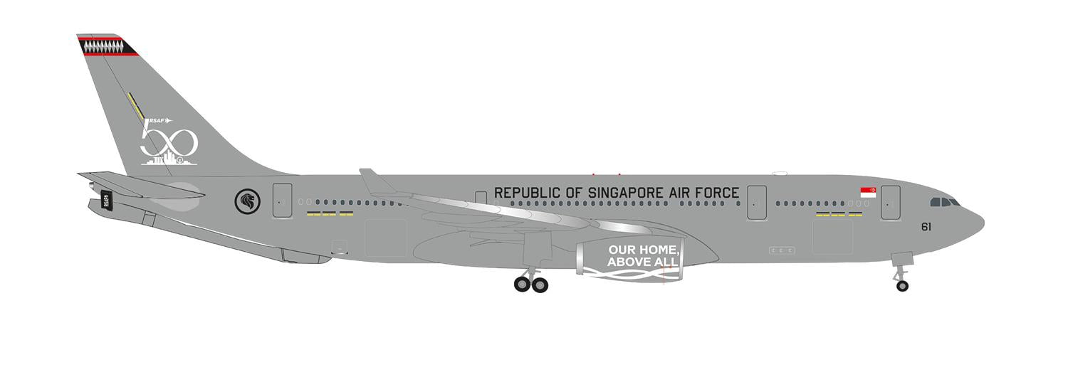 Herpa Wings Airbus A330 MRTT Singapore Air Force 50yrs (1:500) HA536745