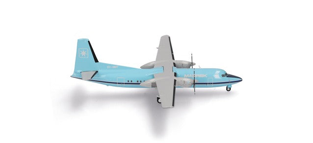 Herpa Wings Fokker 50 Maersk Air OY-MMT (1:200) HA572804