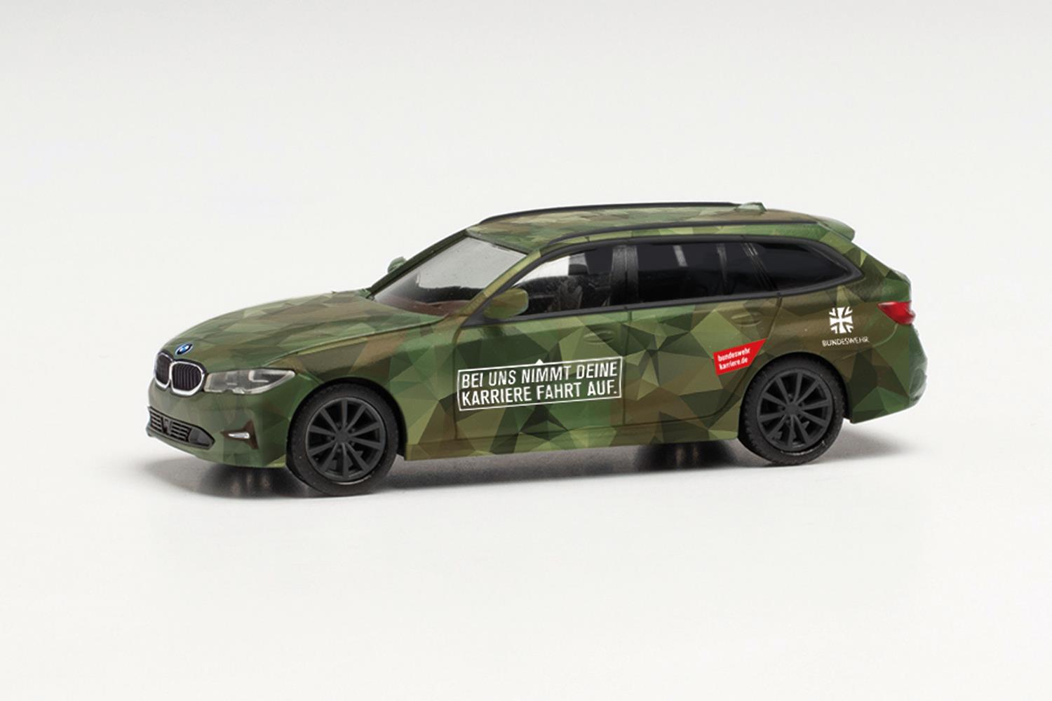 Herpa Military BMW 3 Series Touring Camouflage Bundeswehr HA746878