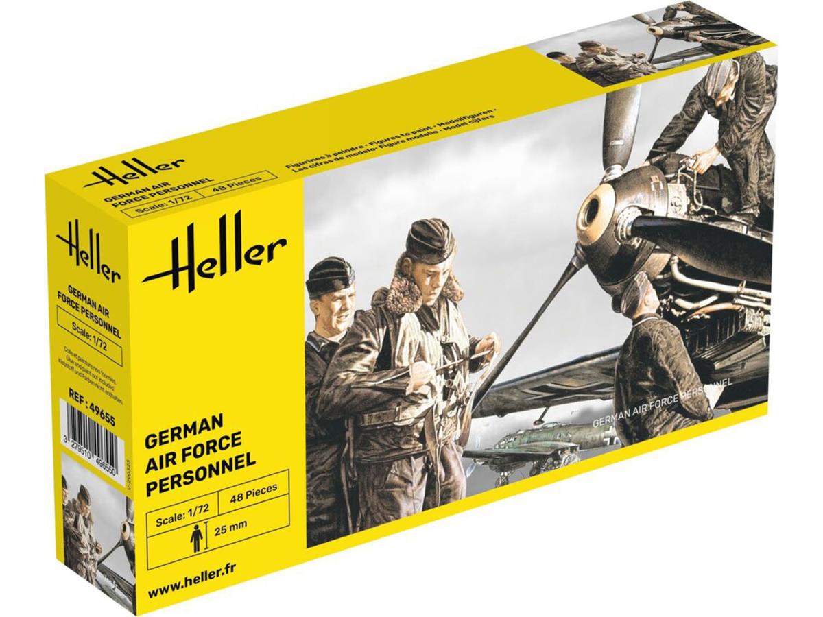 Heller 1:72 - Personnel de L uftwaffe (Luftwaffe Personnel)