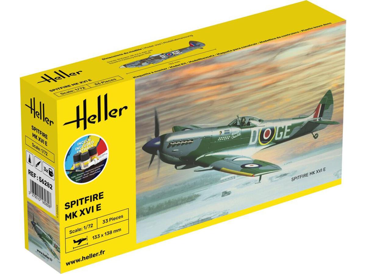 Heller 1:72 Gift Set - Spitfire Mk.XVI