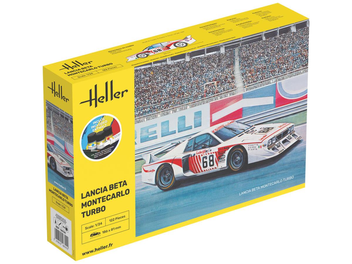 Heller 1:24 Gift Set - Lancia Beta Montecarlo Turbo