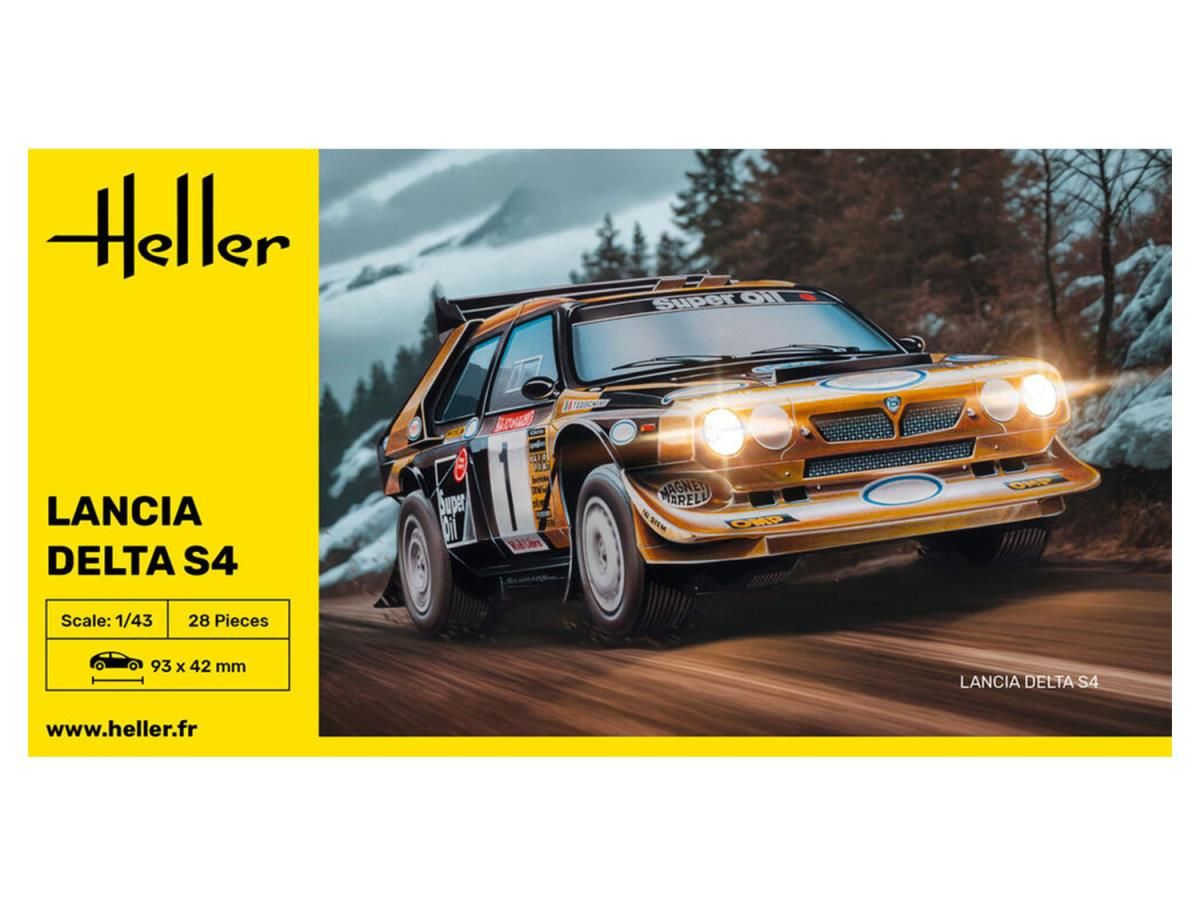 Heller 1:43 - Lancia Delta S4 HEL80177
