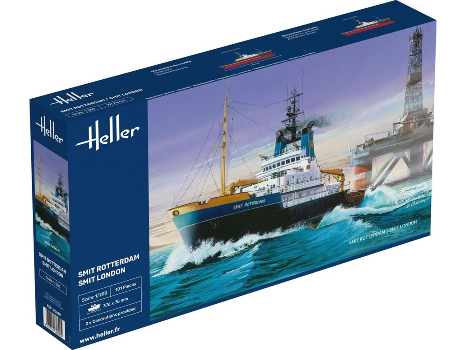Heller 1:200 - Smitt Rotterdam / London