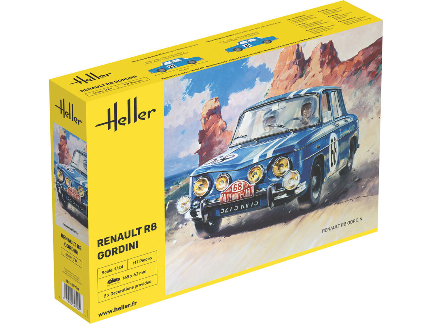 Heller 1:24  - Renault R8 Gordini