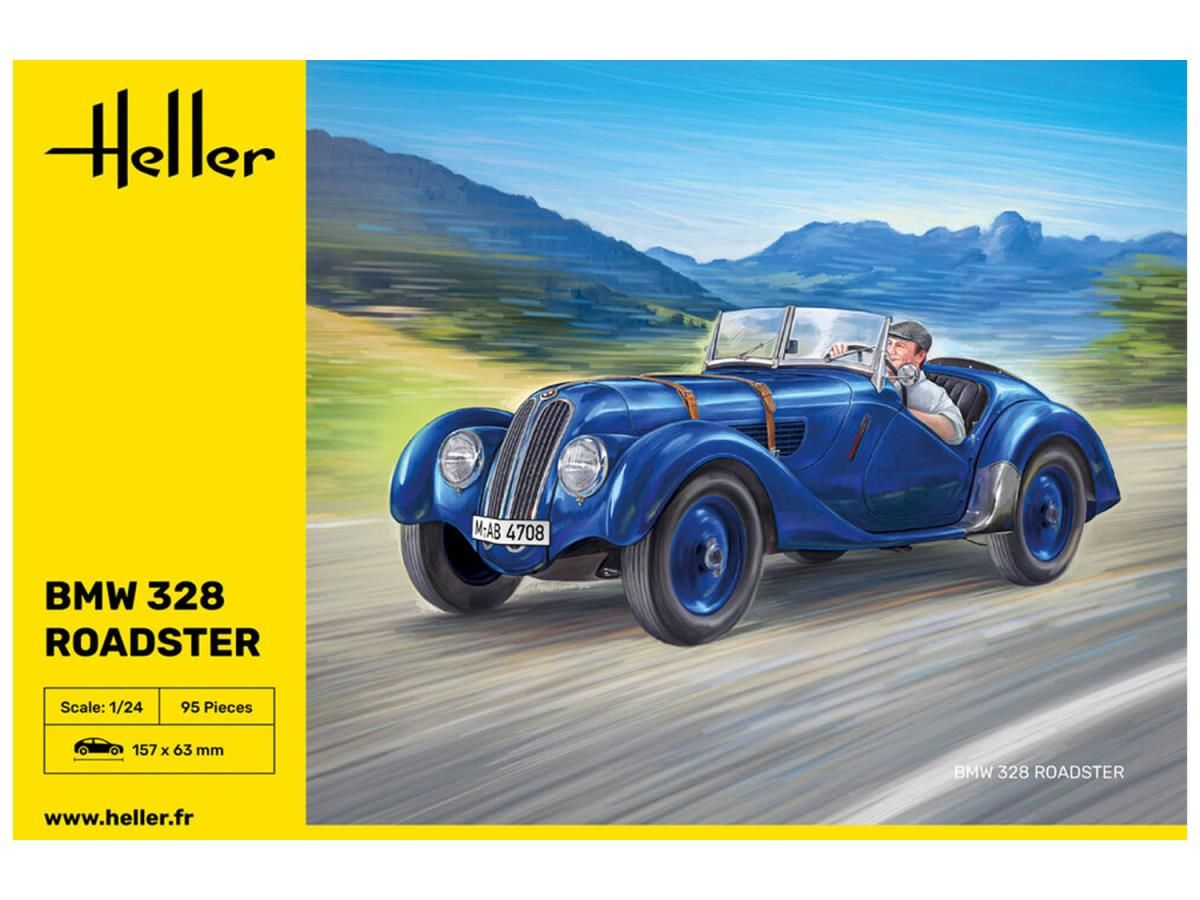 Heller 1:24 - Bmw 328 Roadster HEL80701