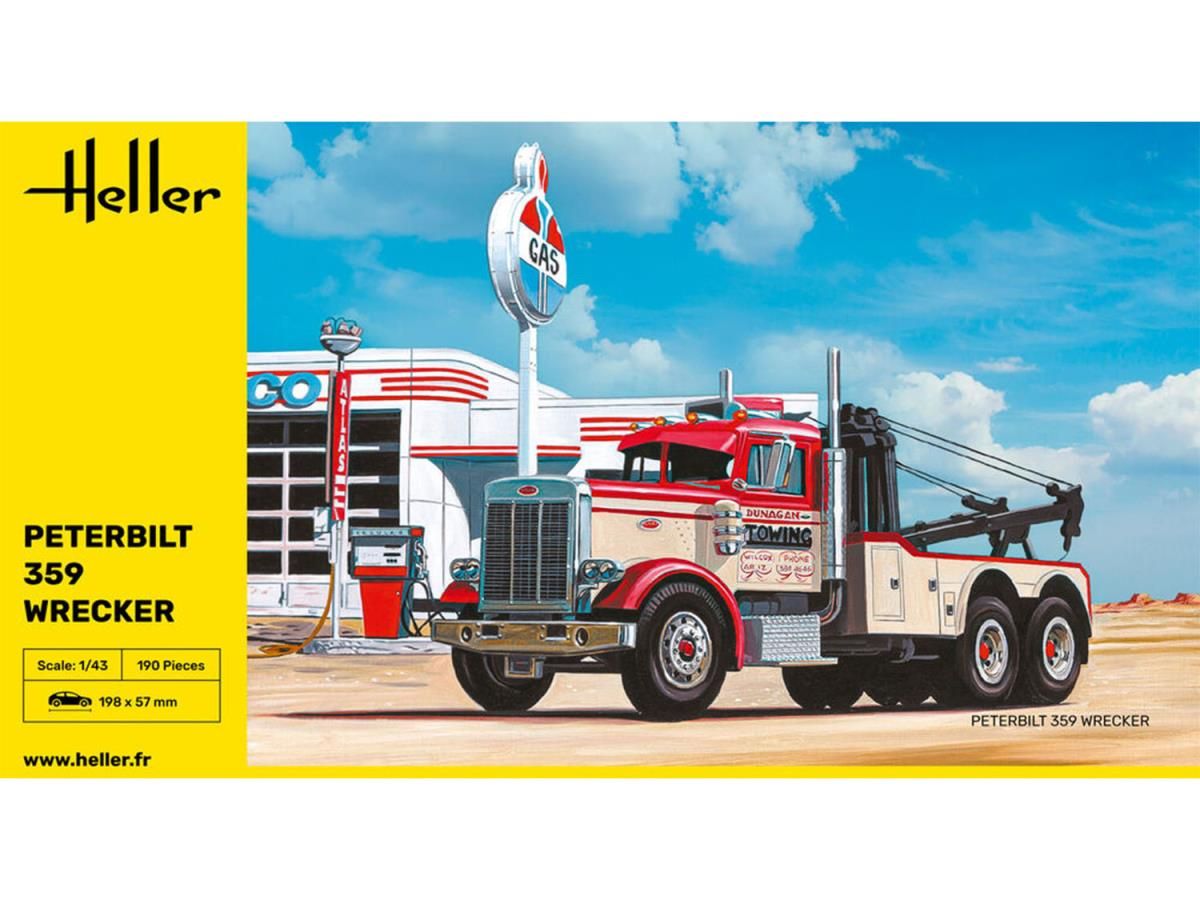 Heller 1:43 - Peterbilt 359 Wrecker HEL80794