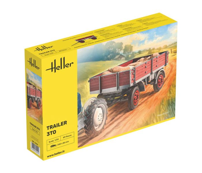 Heller 1:24 - Trailer 3To HEL81410
