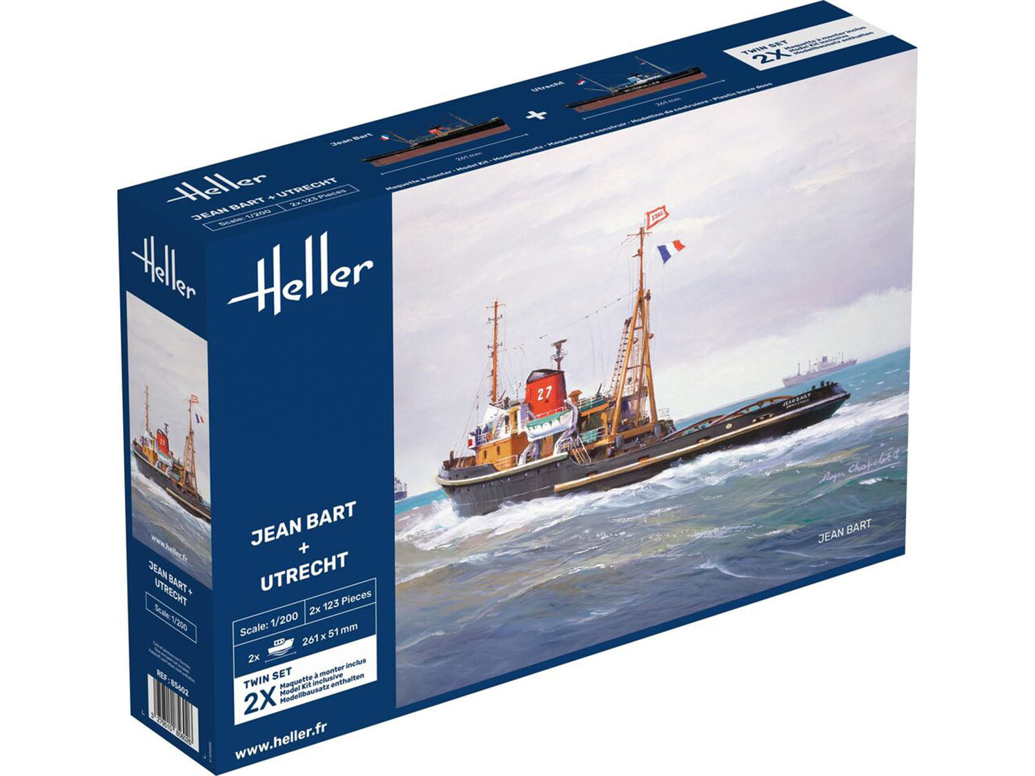 Heller 1:200 - Jean Bart and Utrecht Twinset
