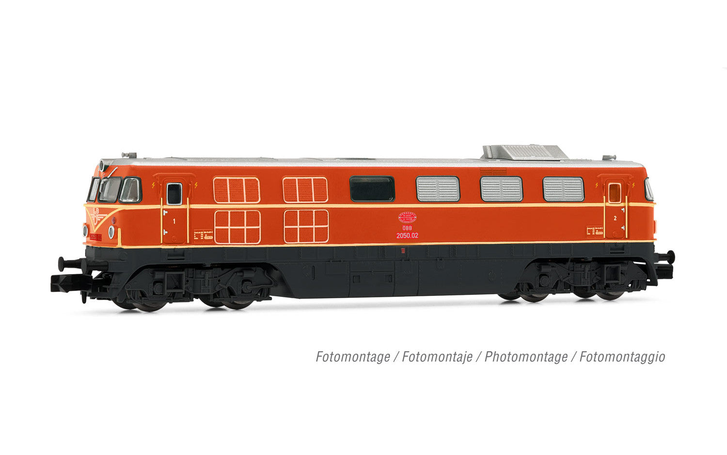 Arnold OBB Rh2050.02 Diesel Locomotive IV (DCC-Fitted) HIN2489D