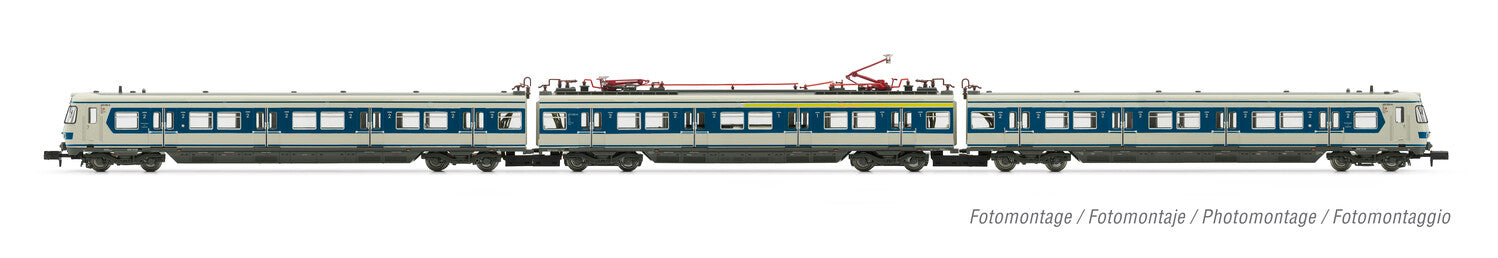 Arnold DB BR420 3 Car EMU Grey/Blue IV (DCC-Sound) HIN2495S