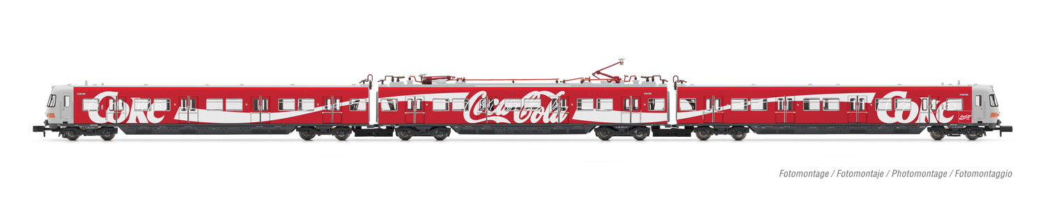 Arnold DB BR420 3 Car EMU Grey/Orange Coca-Cola IV (DCC-Sound) HIN2496S