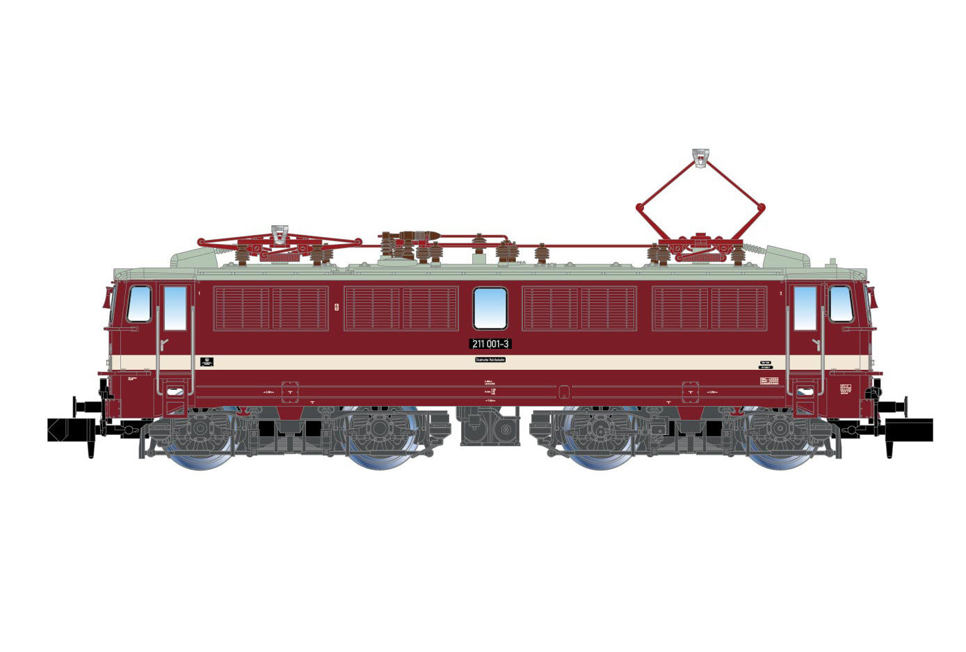 Arnold DR BR211 Electric Locomotive IV (DCC-Fitted) HIN2523D