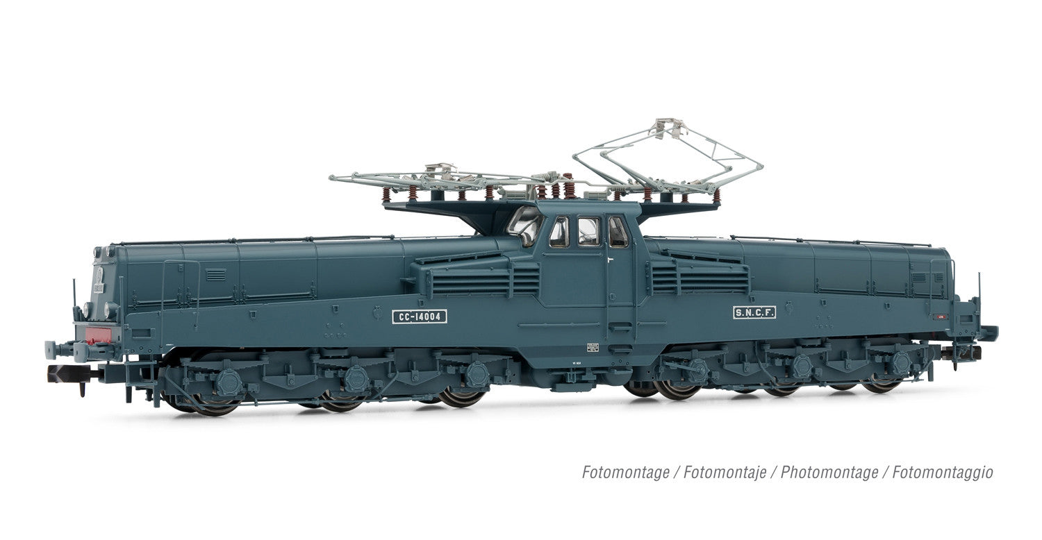 Arnold SNCF CC14004 Blue Electric Locomotive III (DCC-Sound) HIN2547S