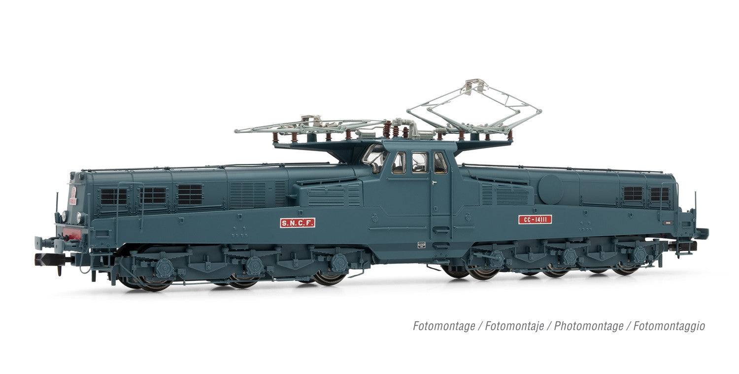 Arnold SNCF CC14111 Blue Electric Locomotive III (DCC-Sound) HIN2549S