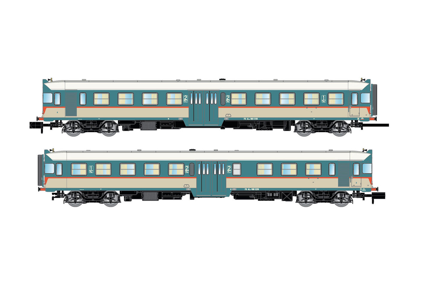 Arnold FS ALn668 3100 2 Car DMU IV HIN2569