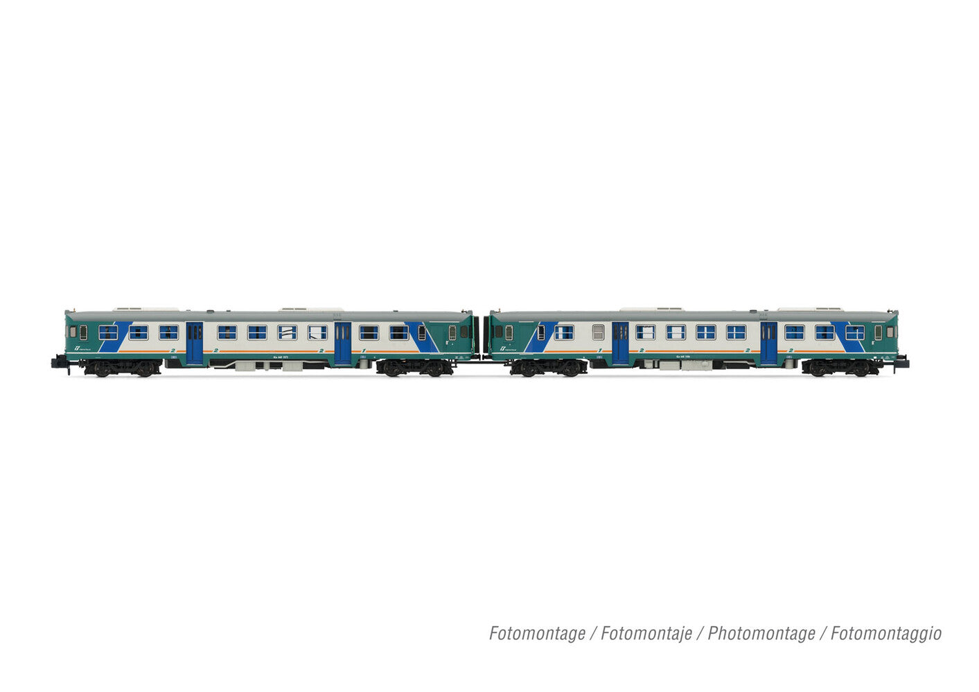 Arnold FS ALn668 1000 2 Car DMU XMPR V (DCC-Sound) HIN2571S